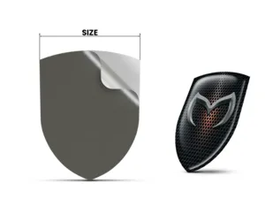 Mazda Sticker Dome Modern Stylish Max Edition Durable